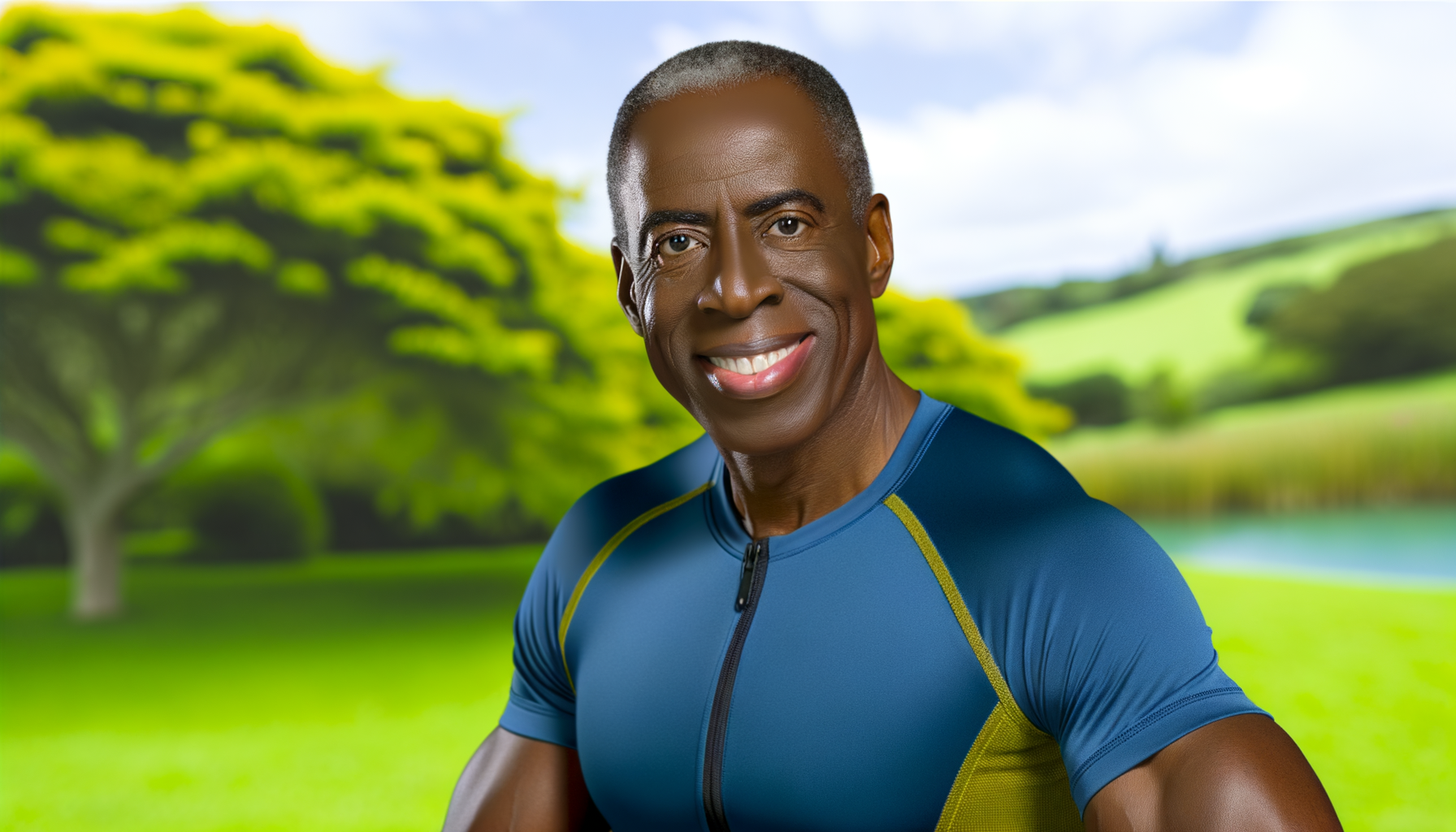 Athletic man fuelled by Source Vida